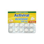 ACTIVIRAL 200 MG TABLETAS BIOQUIFAR