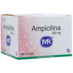 AMPICILINA MG AE TABLETAS MK