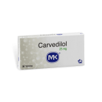 CARVEDILOL 25 MG TABLETAS MK