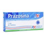 PRAZOSINA 1 MG AS TABLETAS