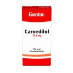 CARVEDILOL 12,5 30 TABLETAS