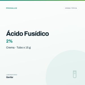 Ácido Fusídico Genfar 2% Crema Tubo x 15 g