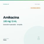 Amikacina 100 mg / 2 mL Vitalis Ampolla