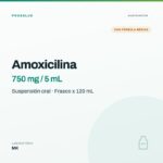 Amoxicilina MK Suspensión 750 mg/5 mL Frasco x 120 mL