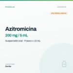 Azitromicina Genfar Suspensión 200 mg/5 mL Frasco x 15 mL